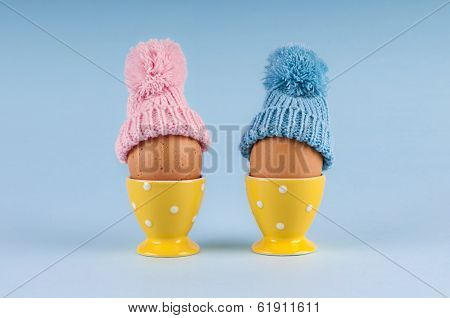 male female eggs Easter