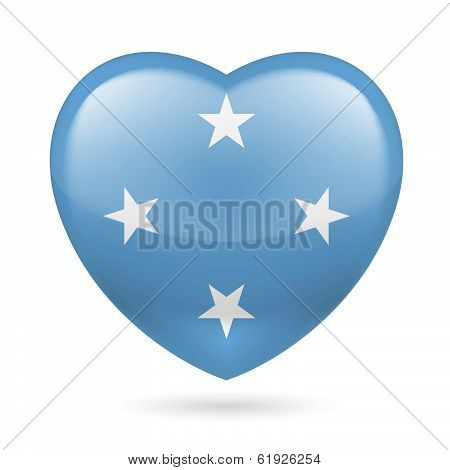 Heart icon of Micronesia
