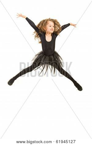 Jumping Dancer Girl
