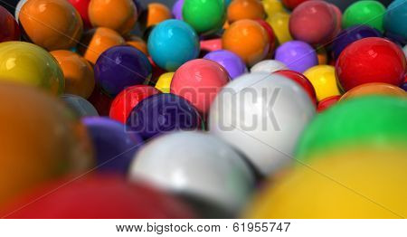 Gumballs Up Close And Personal