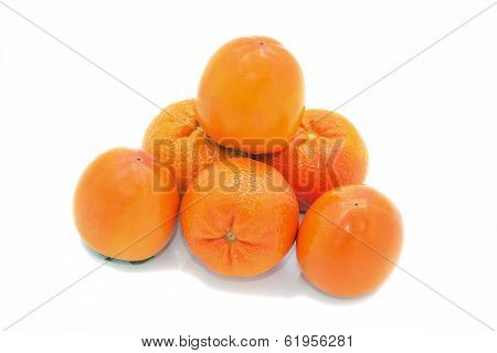 Mandarin, Persimmon