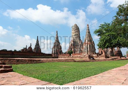 Wat Chaiwattanaram, Ayudhya, Tahiland