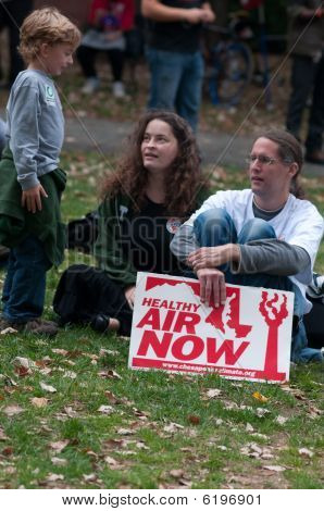 Zmiana klimatu Protest
