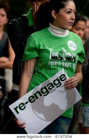 Zmiana klimatu Protest