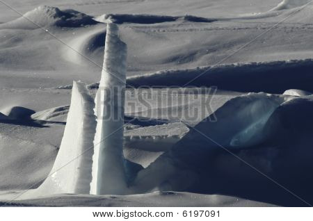 Bizarre Eis