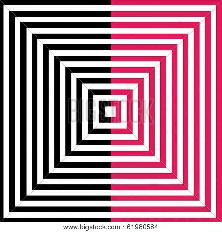 Optical illusion background