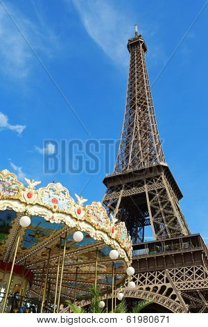 Eiffel Tower In Paris