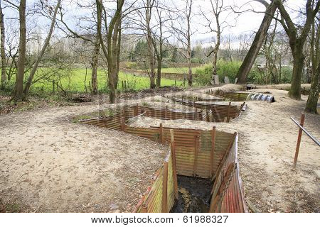 Trenches Flanders Fields Ypres Great World War One