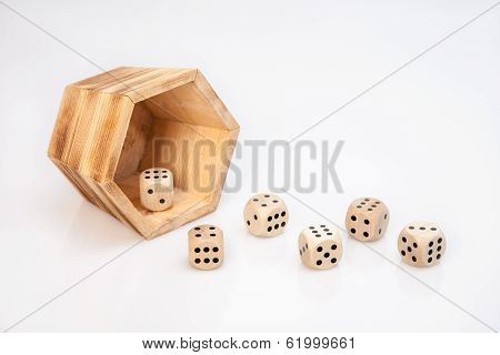 Wood Dices