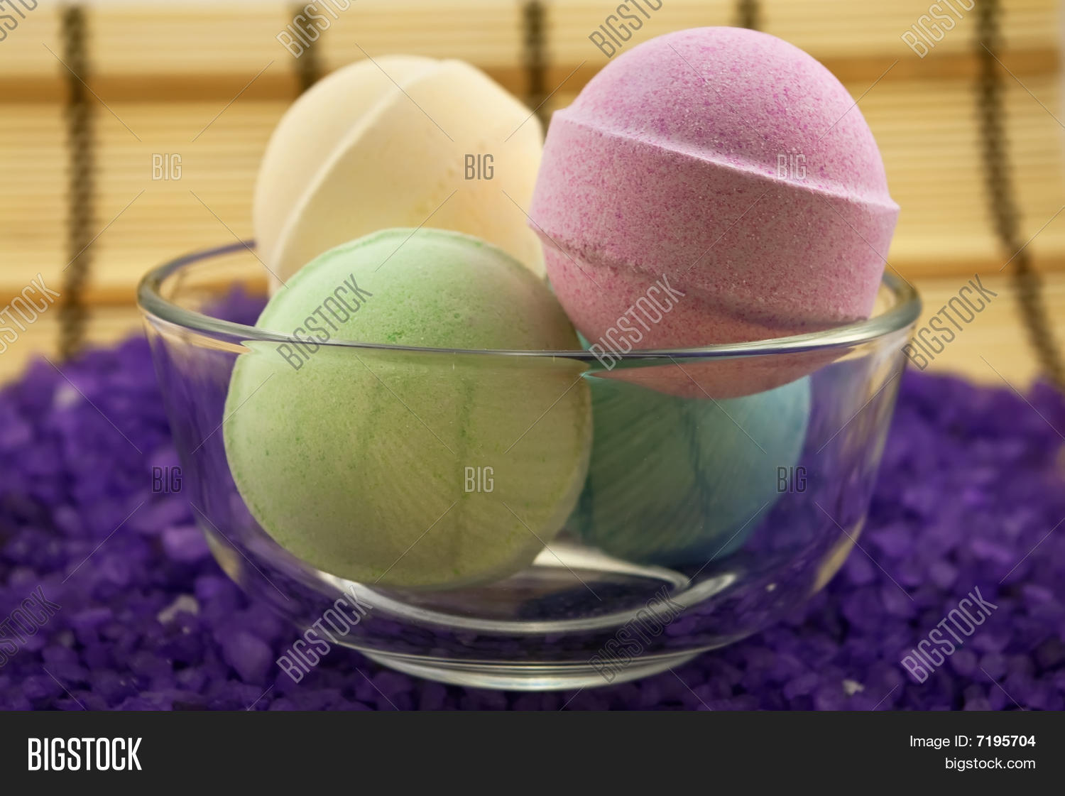 Bath Balls Glass Bowl Image & Photo (Free Trial) Bigstock
