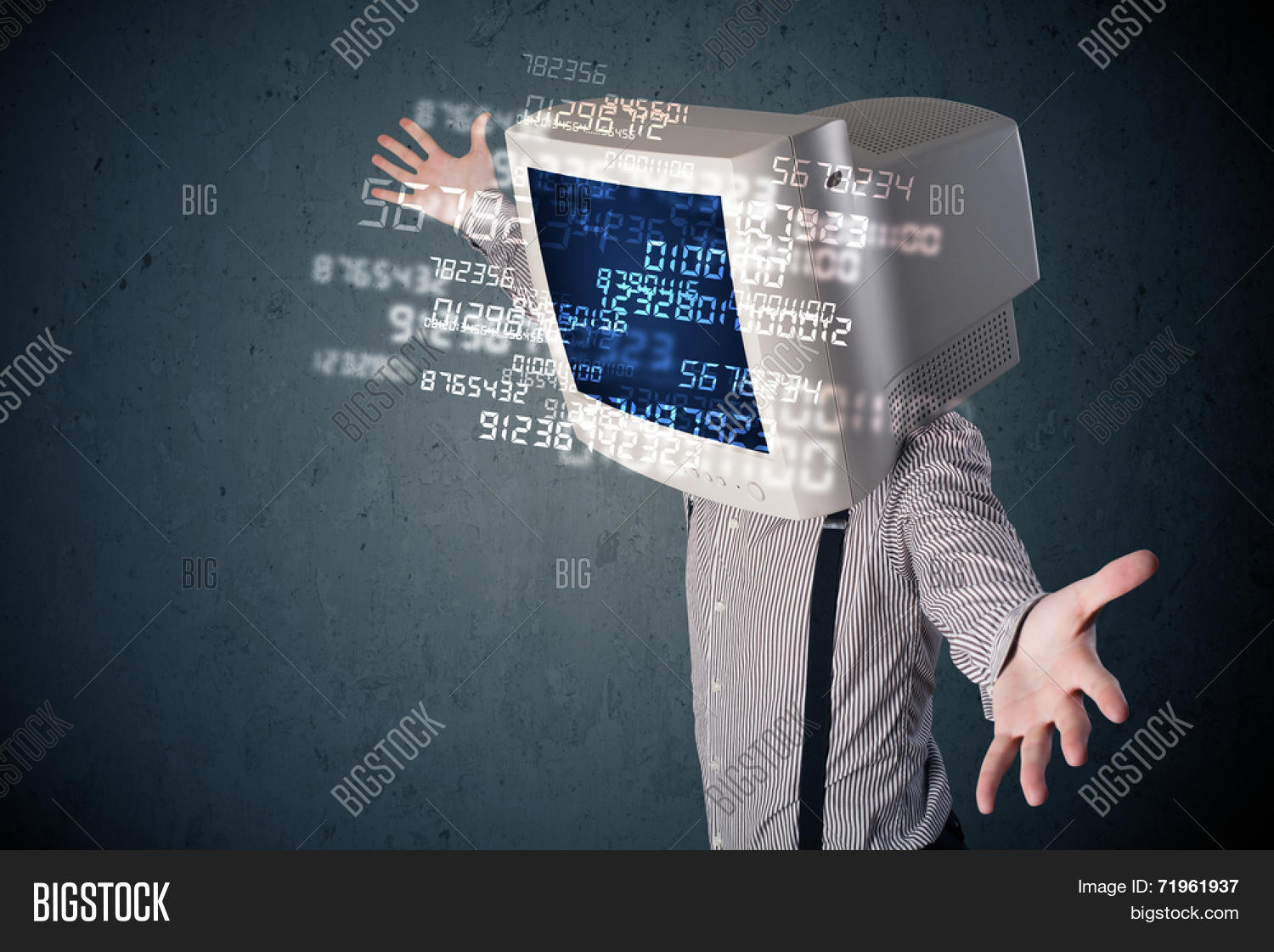 Human Monitor Pc Image & Photo (Free Trial) | Bigstock
