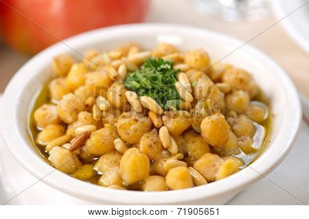 Chickpea Soup , Traditional Chickpea plate