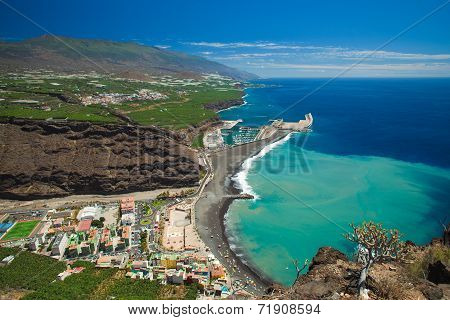 La Palma, View From Viewpoint Mirador El Time