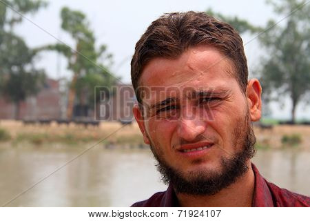 Curious Young South Asian Male