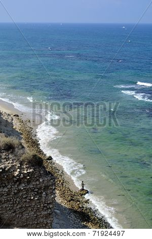 Apollonia Beach Near Tel Aviv.