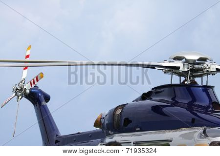helicopter parking landing on offshore platform