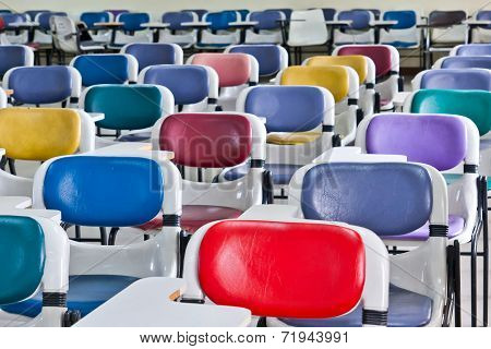 Multi Colored Chairs