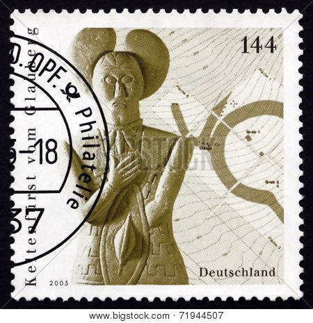 Postage Stamp Germany 2005 Sculpture Of Celtic Prince