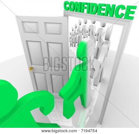 Stepping Through The Confidence Doorway