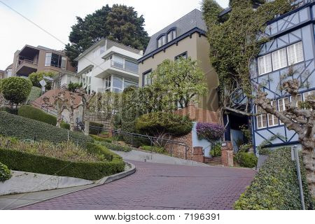 Lombard Street v San Franciscu, Kalifornie