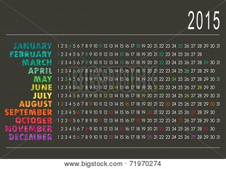 Calendar 2015