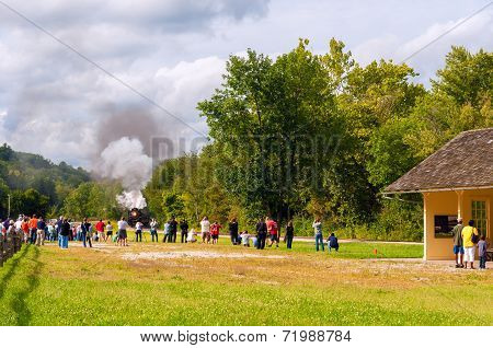 Steam Train Photo Op
