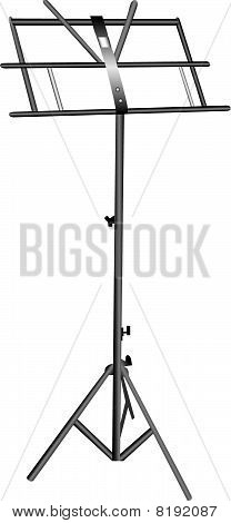Empty music stand