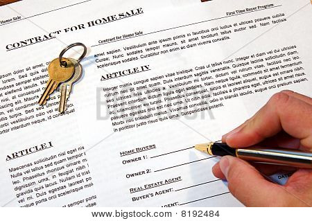 Contratto di vendita casa