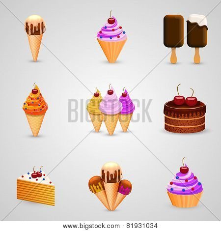 Ice cream set