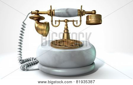 Vintage Marble Telephone