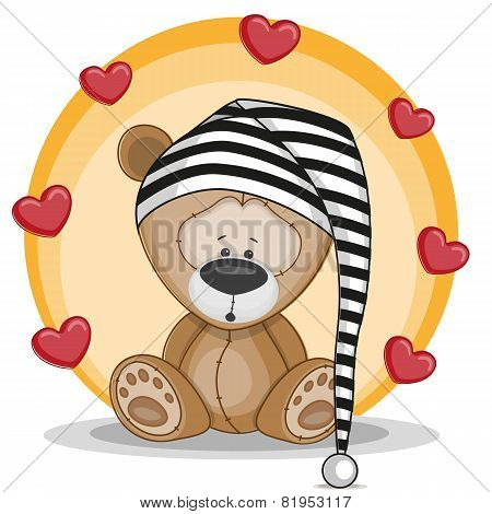 Bear With Hearts