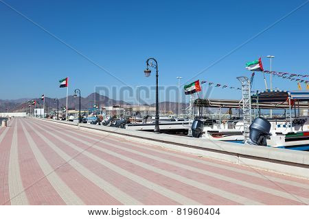 Promenade In Khor Fakkan, UAE