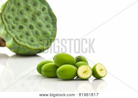 Calyx, Lotus Seeds Green.