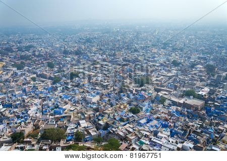 View Of Jodhpur, The Blue City