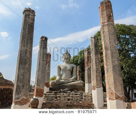 Ancient Buddhist Temple In Thailand
