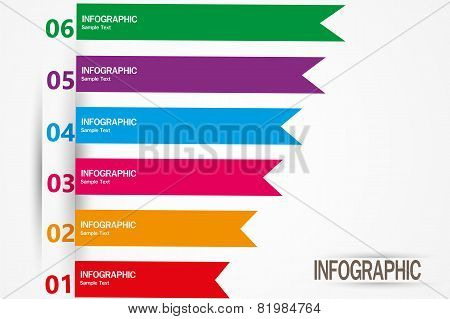 Modern business steps to success charts and graphs options banner. Vector illustration modern design