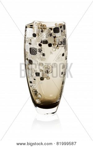 Black Empty Glass Vase