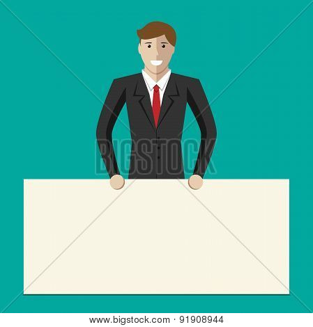 Man With Big Billboard