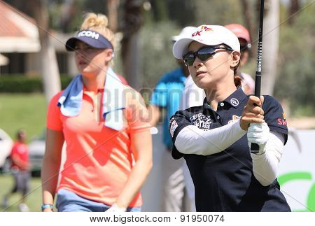 Na Yeon Choi At The Ana Inspiration Golf Tournament 2015