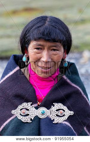 Tibetan People In Nepal