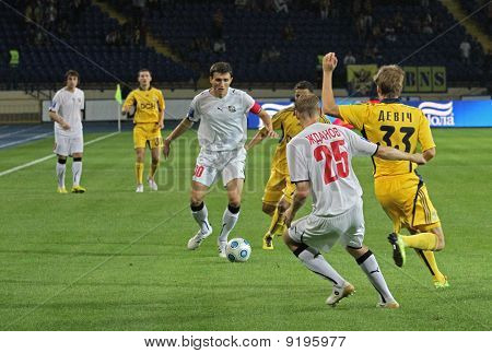 Metalist Vs. Krivbass fotbalové utkání