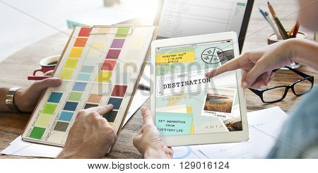 Trip Travel Destination Explore Tour Concept