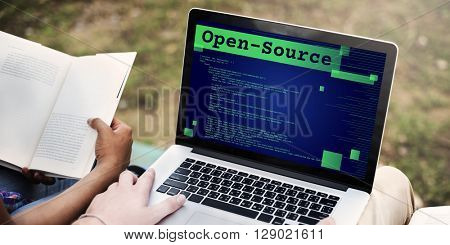 Open-Source Access Coding Source Technology Concept