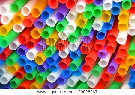 Colorful Drinking Straws