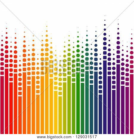 Seamless Digital Equalizer Background