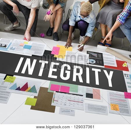 Integrity Ethics Loyalty Moral Motivation Respect Concept