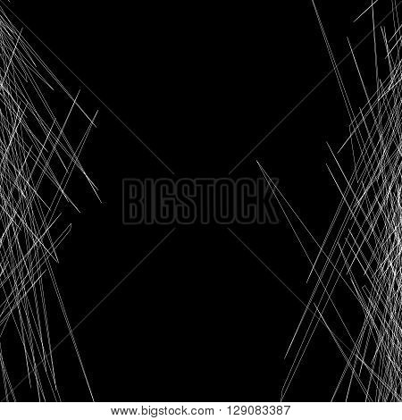 Entangled Texture Of Thin Lines.