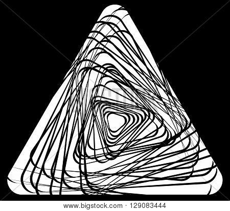 Random, Scattered Triangles