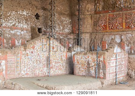 Stunning Ancient Mural In Peru