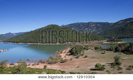 Panorama af nationalparken Sierra Cazorla
